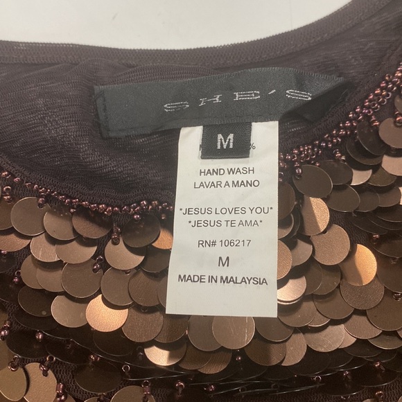 Sequinned top - Picture 2 of 4